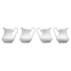 Nuevo Viejo Stock Cerámica Cruda Checa - Jarra Blanca Pequeña