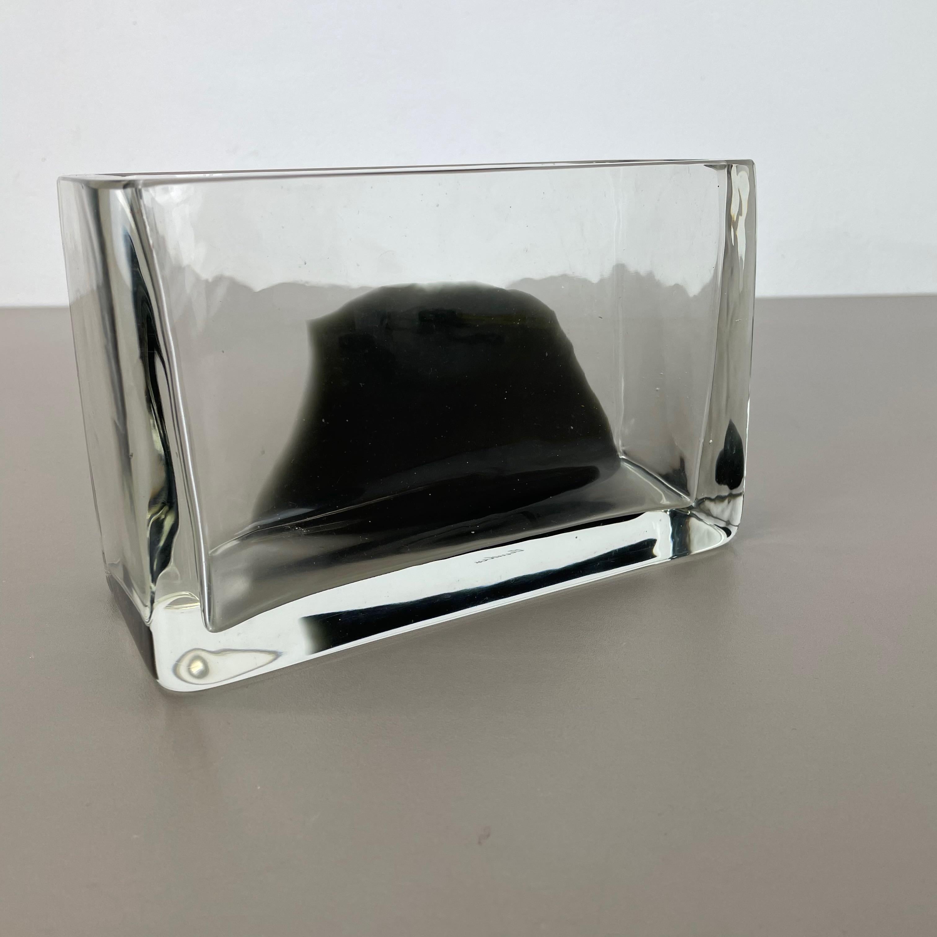 Nuovo Vecchio Stock Grande vaso di vetro di Murano da 2,9 kg Antonio da Ros Cenedese 1970, No.1 in vendita 11