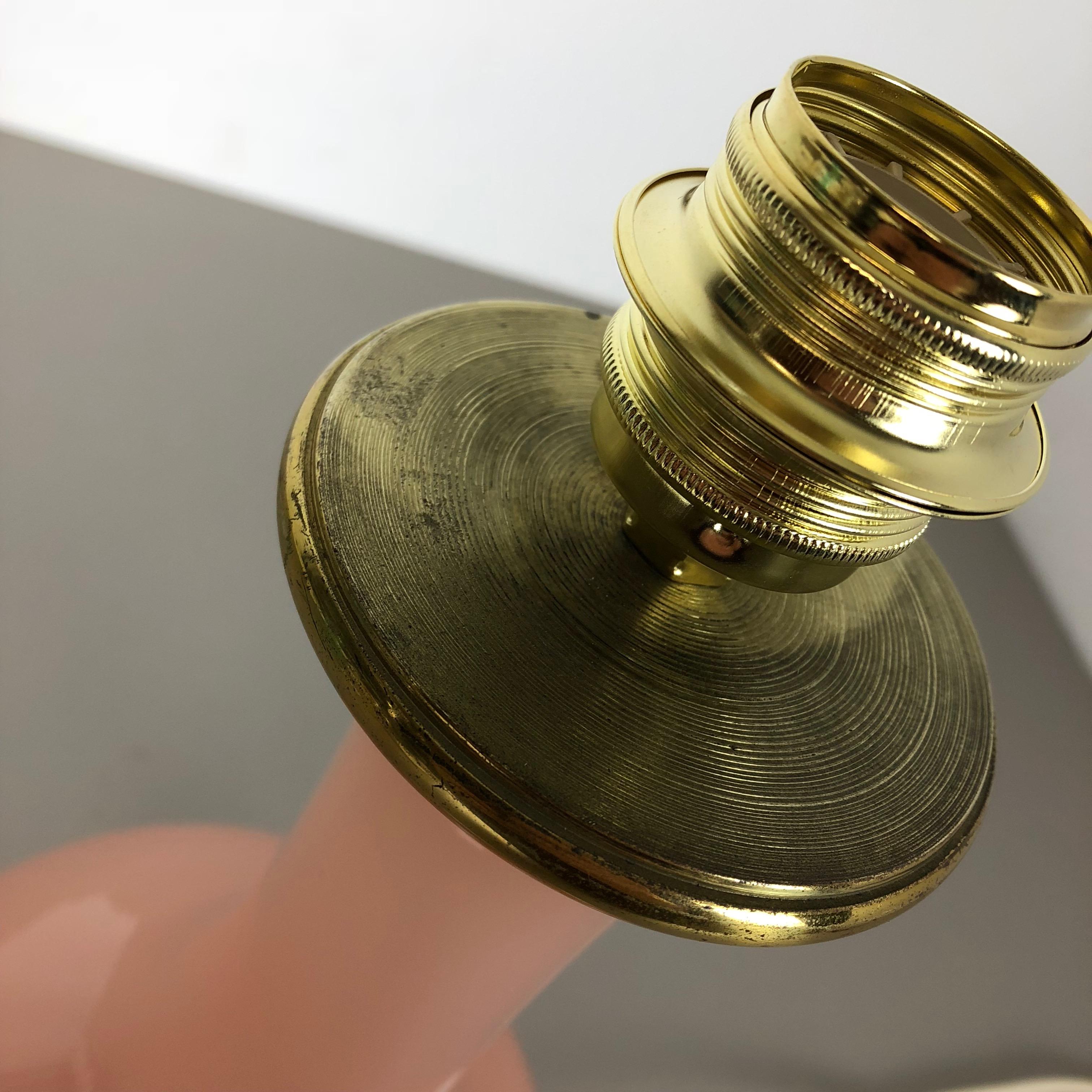 Nuovo stock vecchio di lampada da tavolo in vetro opalino di Murano di Cenedese Vetri, Italia, 1960 in vendita 5
