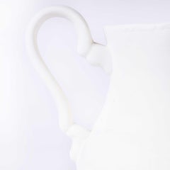 New Old Stock Raw Ceramic Small White Jug