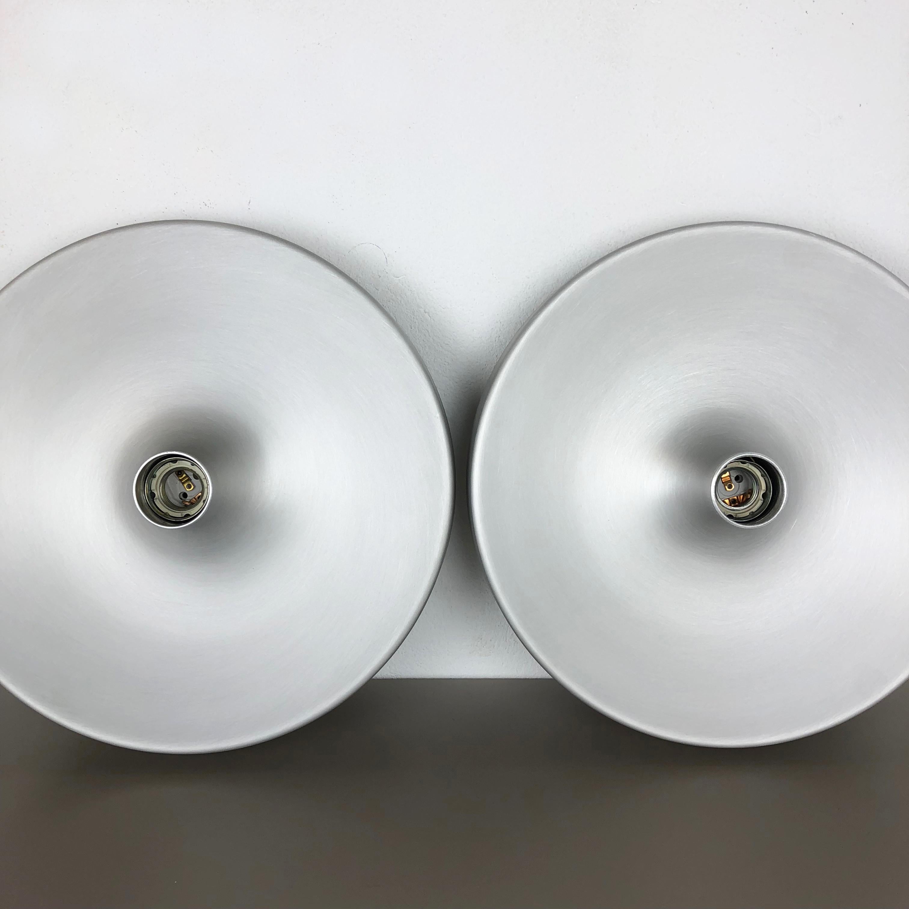 20th Century Set of Two, 1970s Extra Disc Wall Light by Staff Lights