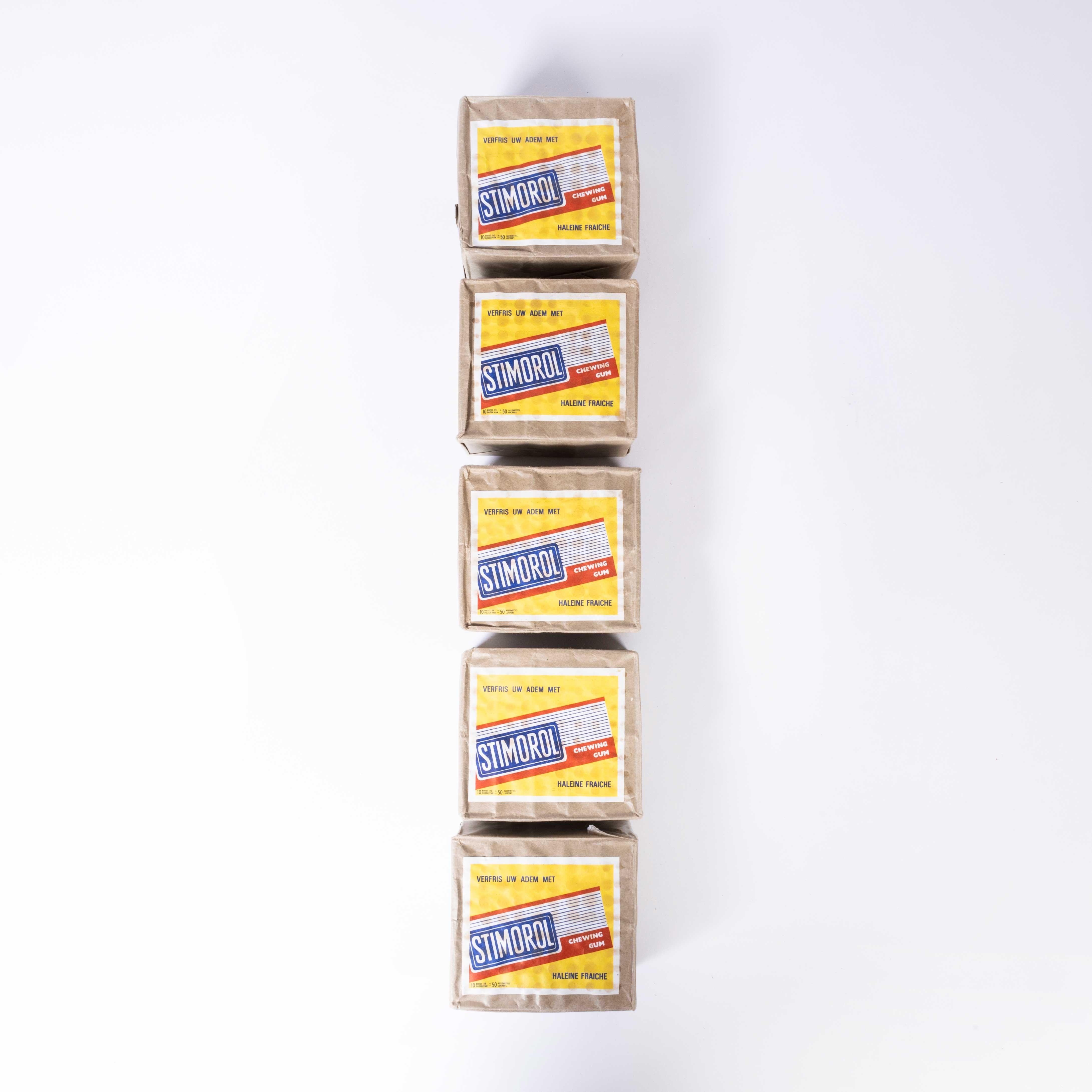 New Old Stock - Stimorol Chewing Gum Matches - Small Batch Available. 

Stimorol was the original sugar free chewing gum, founded in Denmark. We have some new old stock, never used. Each wrapped pack contains 10 dozen individual packing of matches.