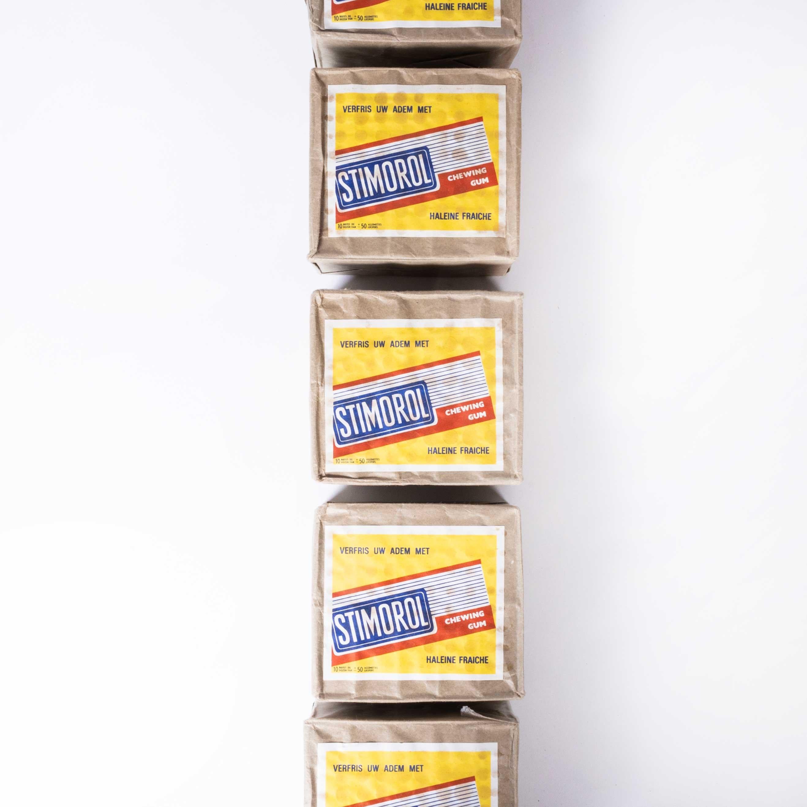 Belgian New Old Stock - Stimorol Chewing Gum Matches - Small Batch Available For Sale