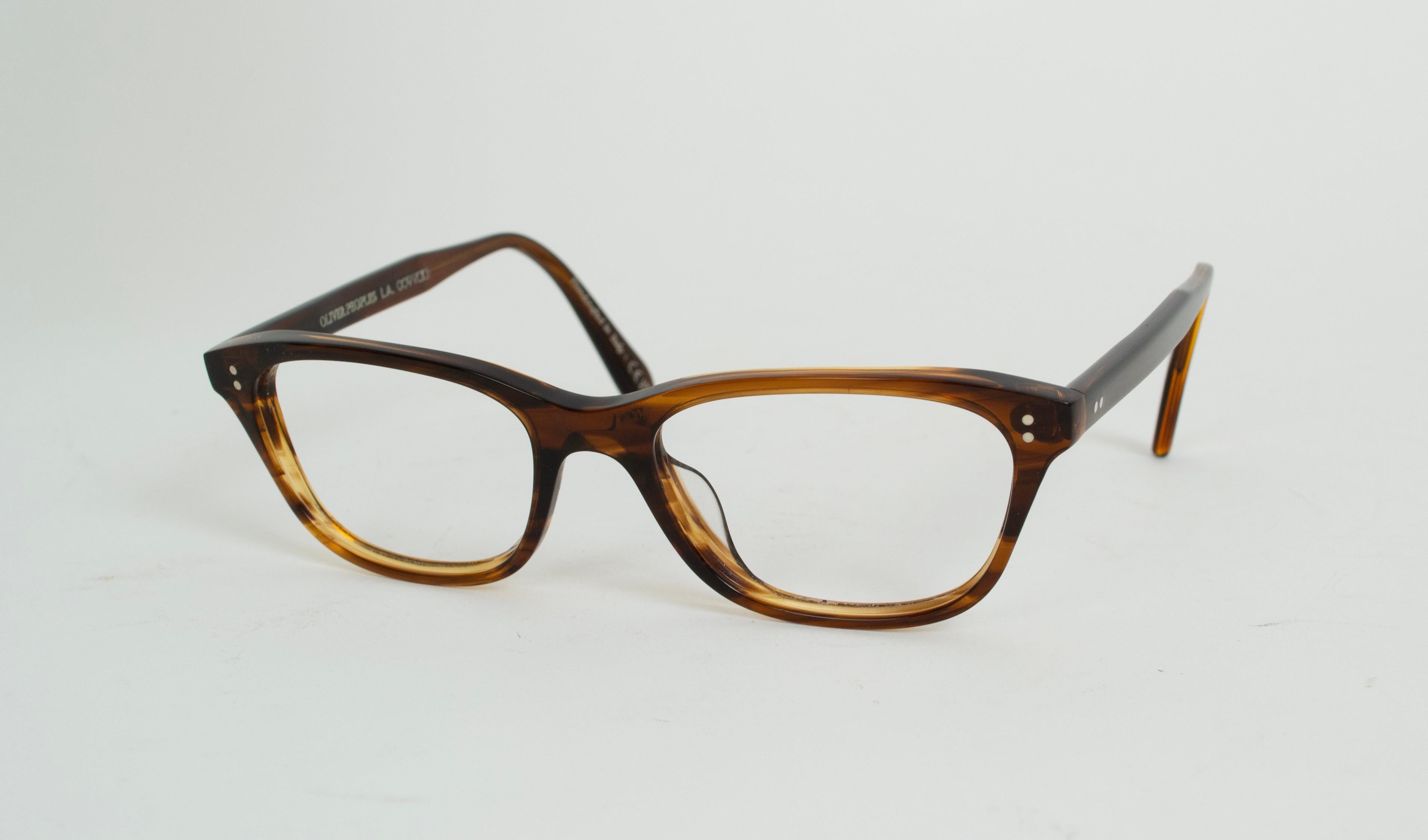 Nuovo Oliver Peoples Ashton Tortoiseshell Occhiali da vista - 50-17-140 mm, 2025 in vendita 5