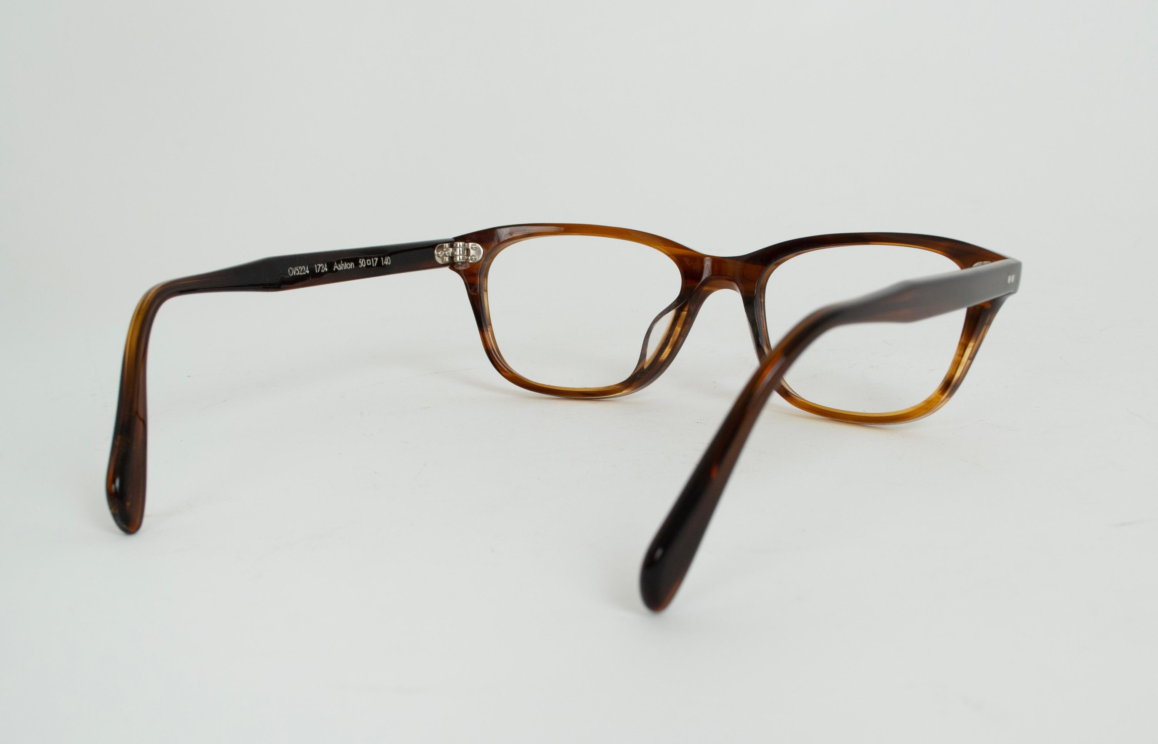 Nuovo Oliver Peoples Ashton Tortoiseshell Occhiali da vista - 50-17-140 mm, 2025 in vendita 6