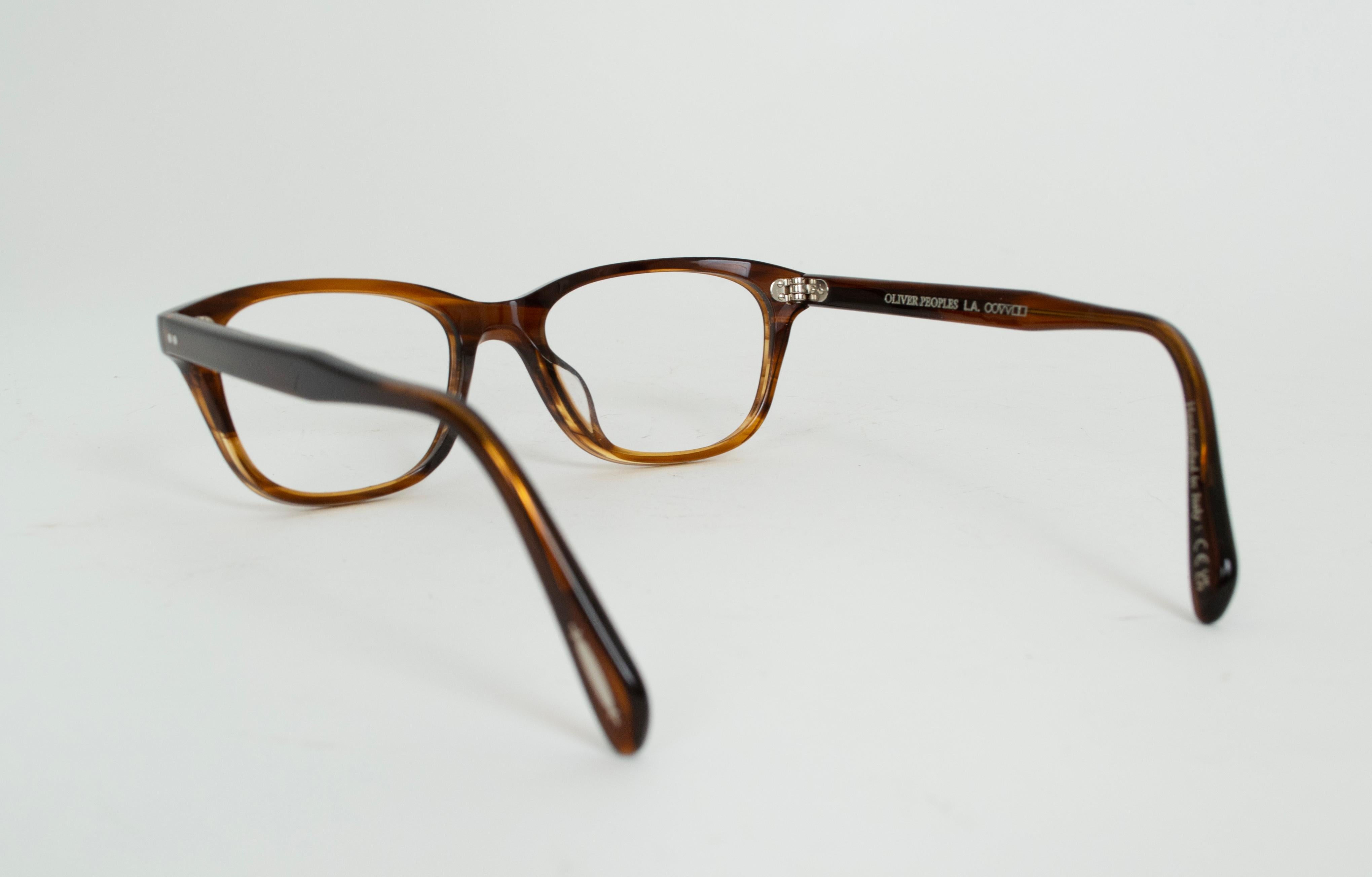 Nuovo Oliver Peoples Ashton Tortoiseshell Occhiali da vista - 50-17-140 mm, 2025 in vendita 7