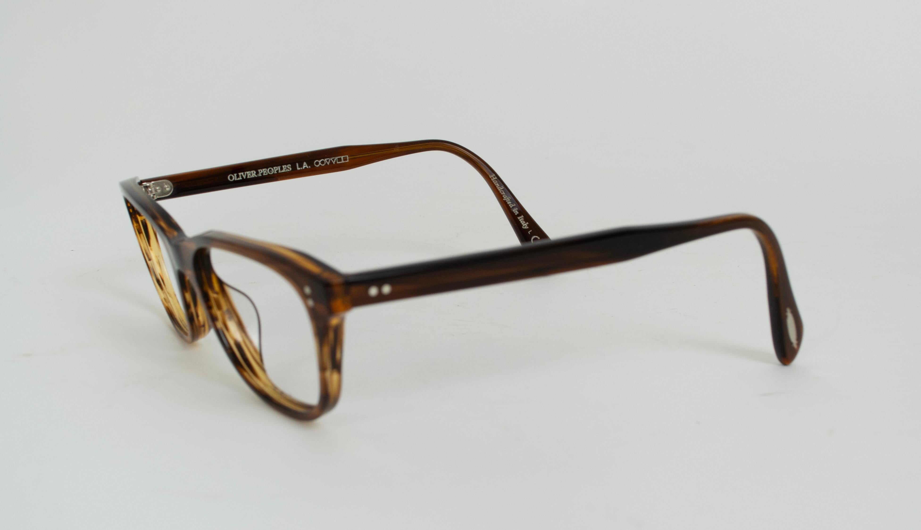 Nuovo Oliver Peoples Ashton Tortoiseshell Occhiali da vista - 50-17-140 mm, 2025 in vendita 10