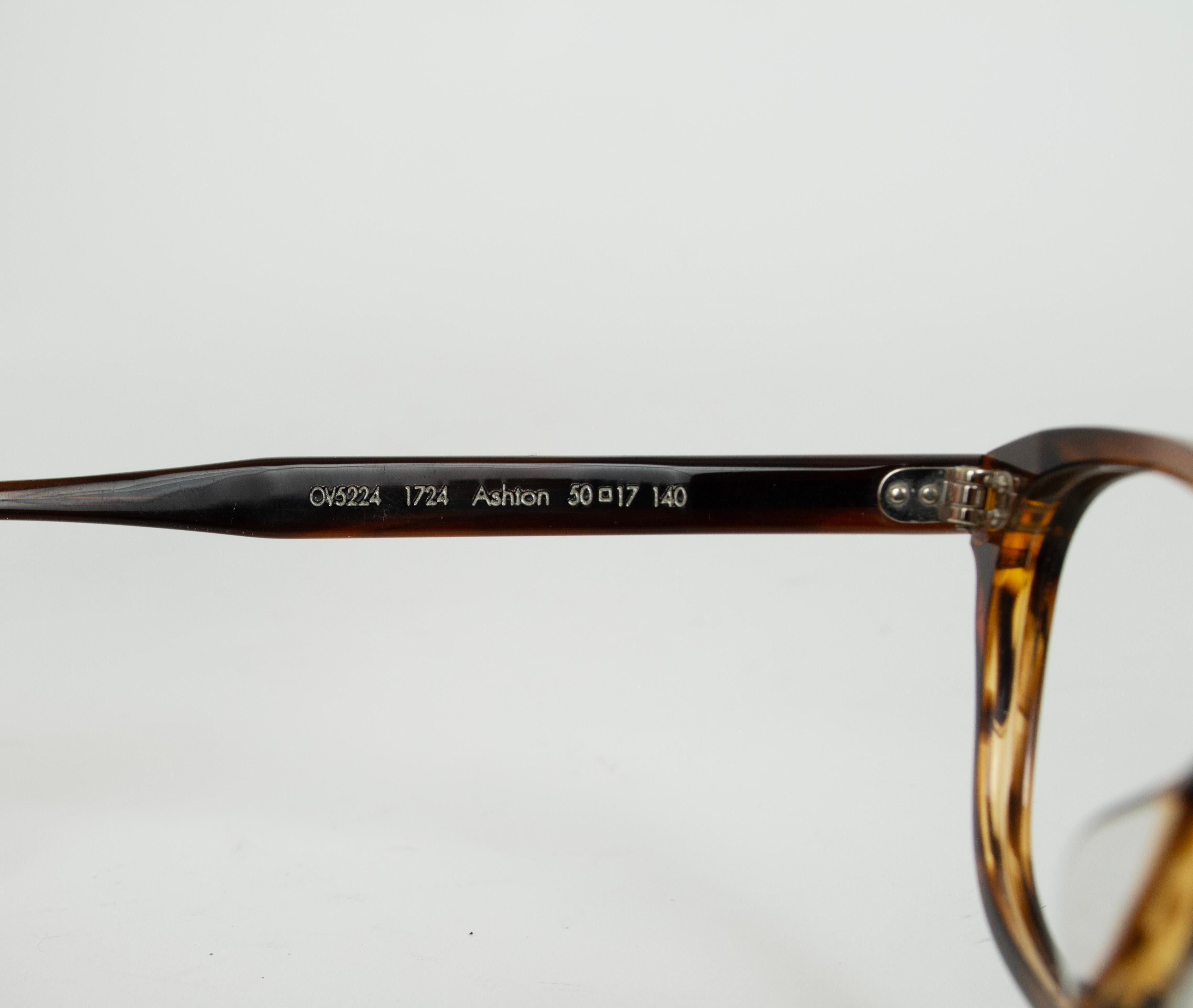 Nuovo Oliver Peoples Ashton Tortoiseshell Occhiali da vista - 50-17-140 mm, 2025 in vendita 13