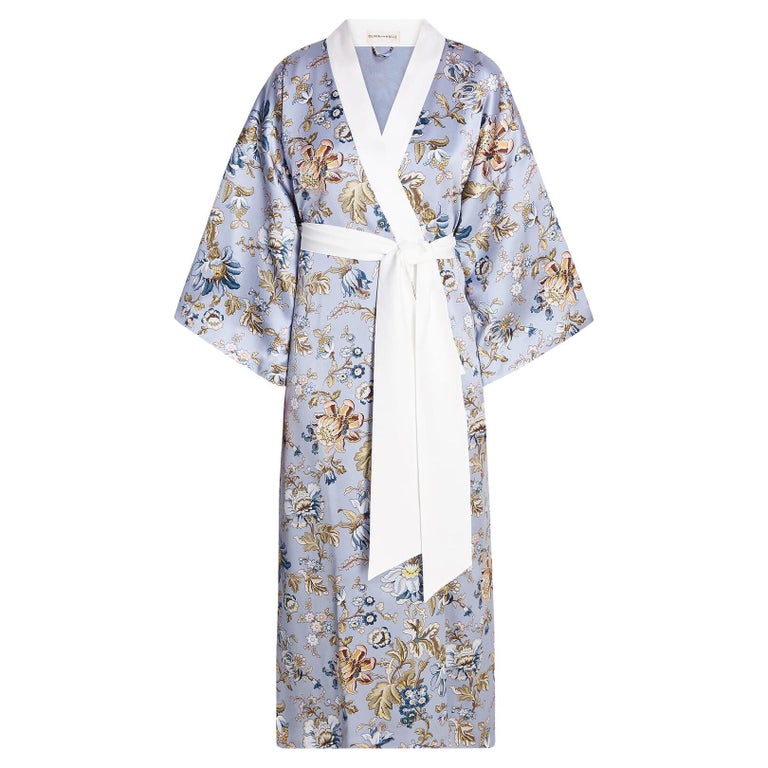 blue cheese dressing made with cottage cheese Annie Blue Paisley Cotton Long Robe
