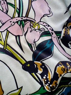 NEW Olivia Von Halle Silk Floral Print Lounge Home Sleep Wear Anzug S