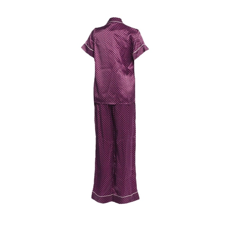 Pyjamas Silk Fantasy - Refined and soft nightwear 100% Silk grey