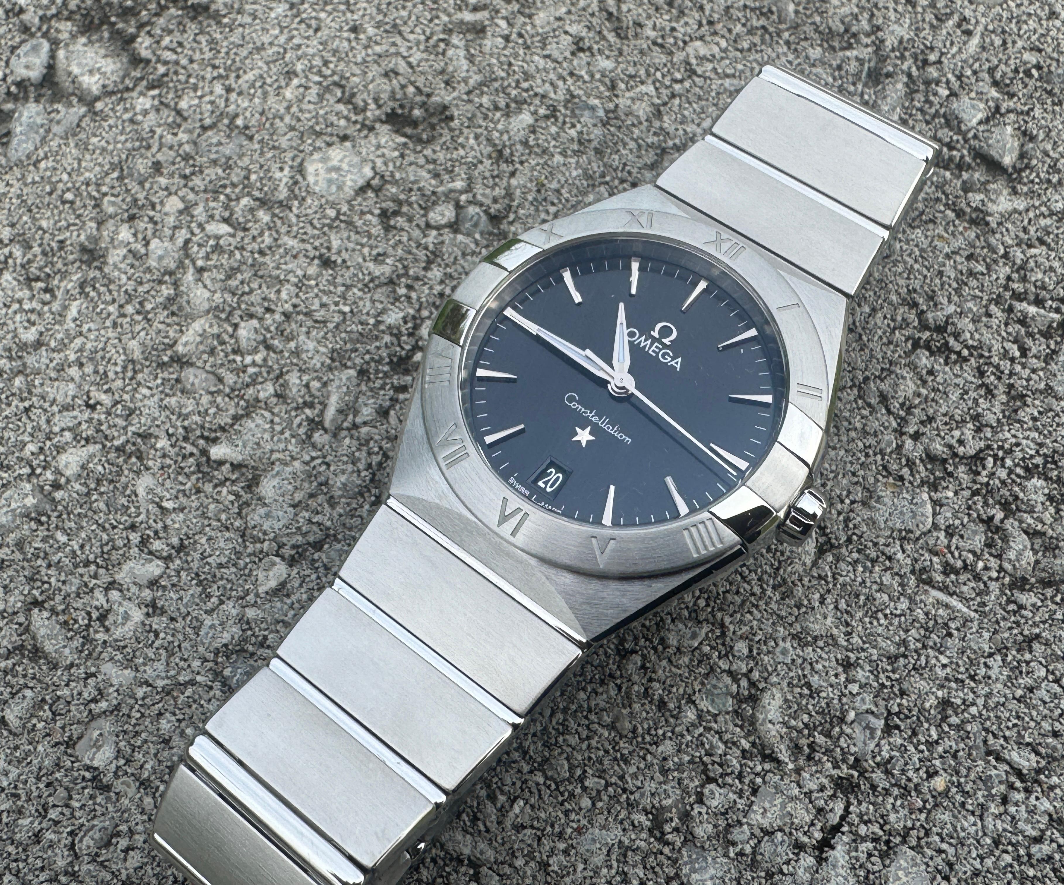 Nuovo Omega Constellation Quarzo 131.10.36.60.01.001 Set completo 5