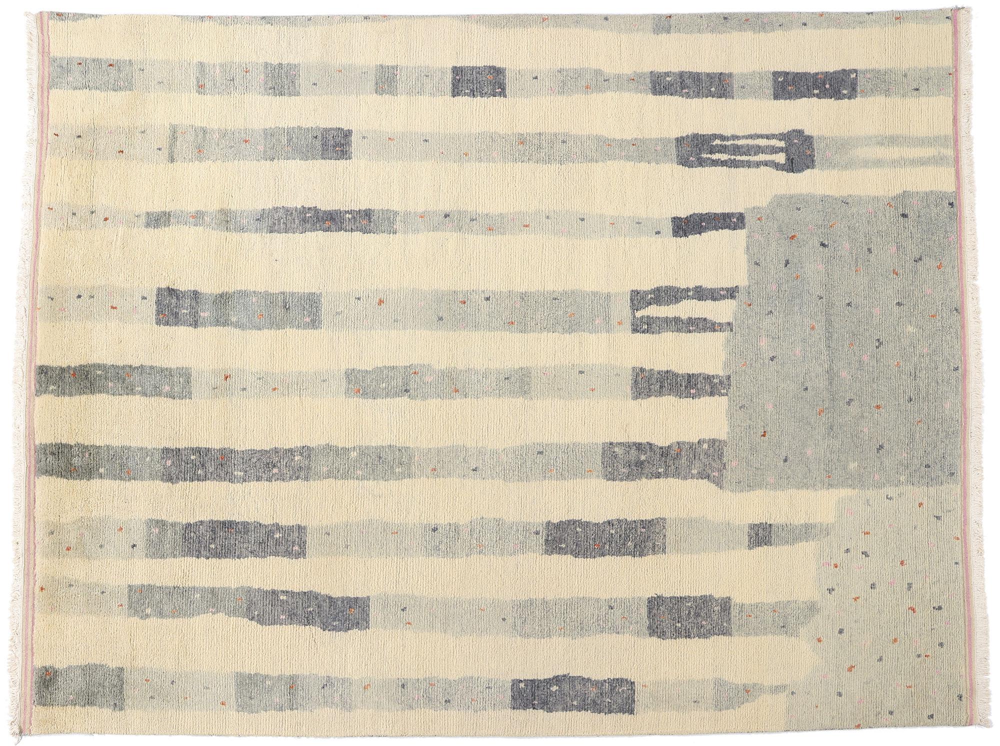 New Organic Modern Brutalist Moroccan Carpet with Contemporary Style im Angebot 2