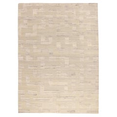 Nuovo tappeto organico moderno ad alta altezza con stile minimalista