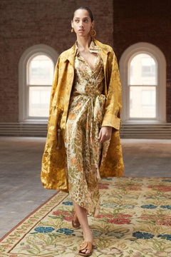 New Oscar De La Renta 2019 Sandals Flats Slides Sz 36.5 $1275