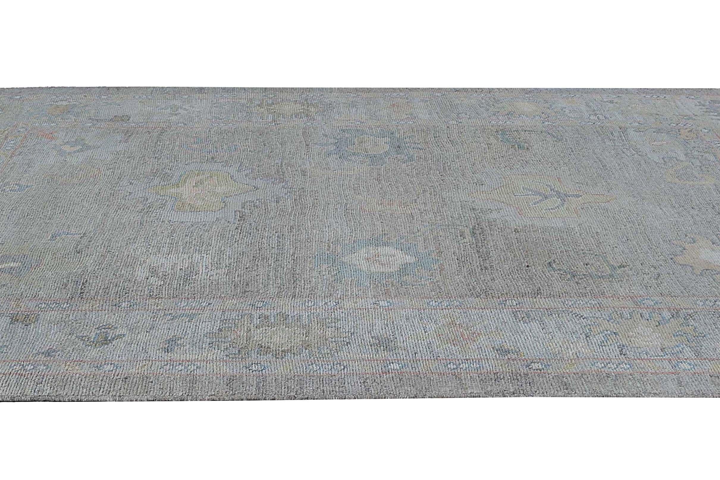 Tappeti Afghanistan Oushak Circa 1990 - Lana Taupe Design - 95481 in vendita 2