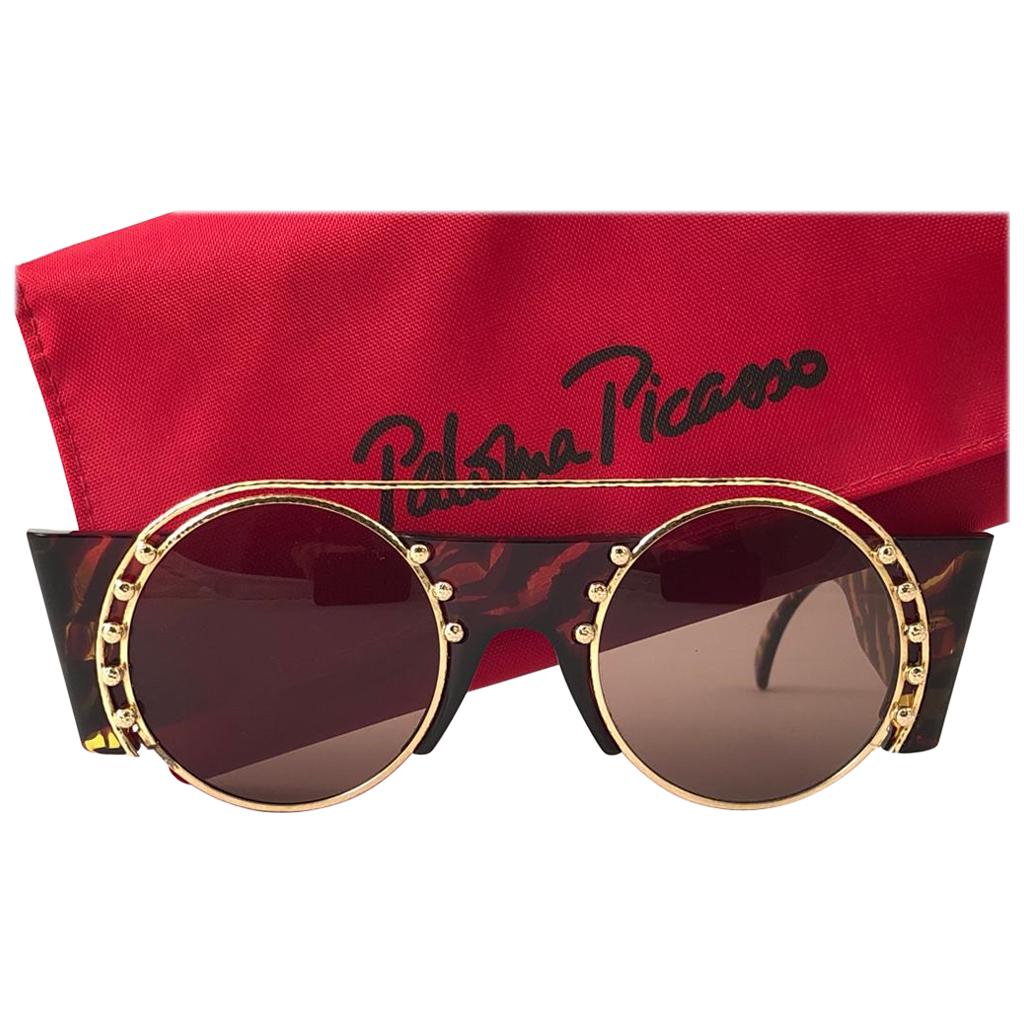New Paloma Picasso Vintage Oval 3729 Lady Gaga Sunglasses Germany 1980