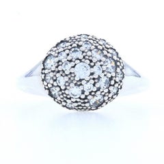 NOUVEAU Pandora Cosmic Stars Ring en argent sterling transparent CZ Cluster 190914CZ 54 7
