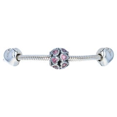 Neu Pandora From the Heart Ltd Charm-Armband Geschenk-Set,793019 Sterlingsilber