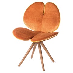 New Pansè Wood and Fabric Chair