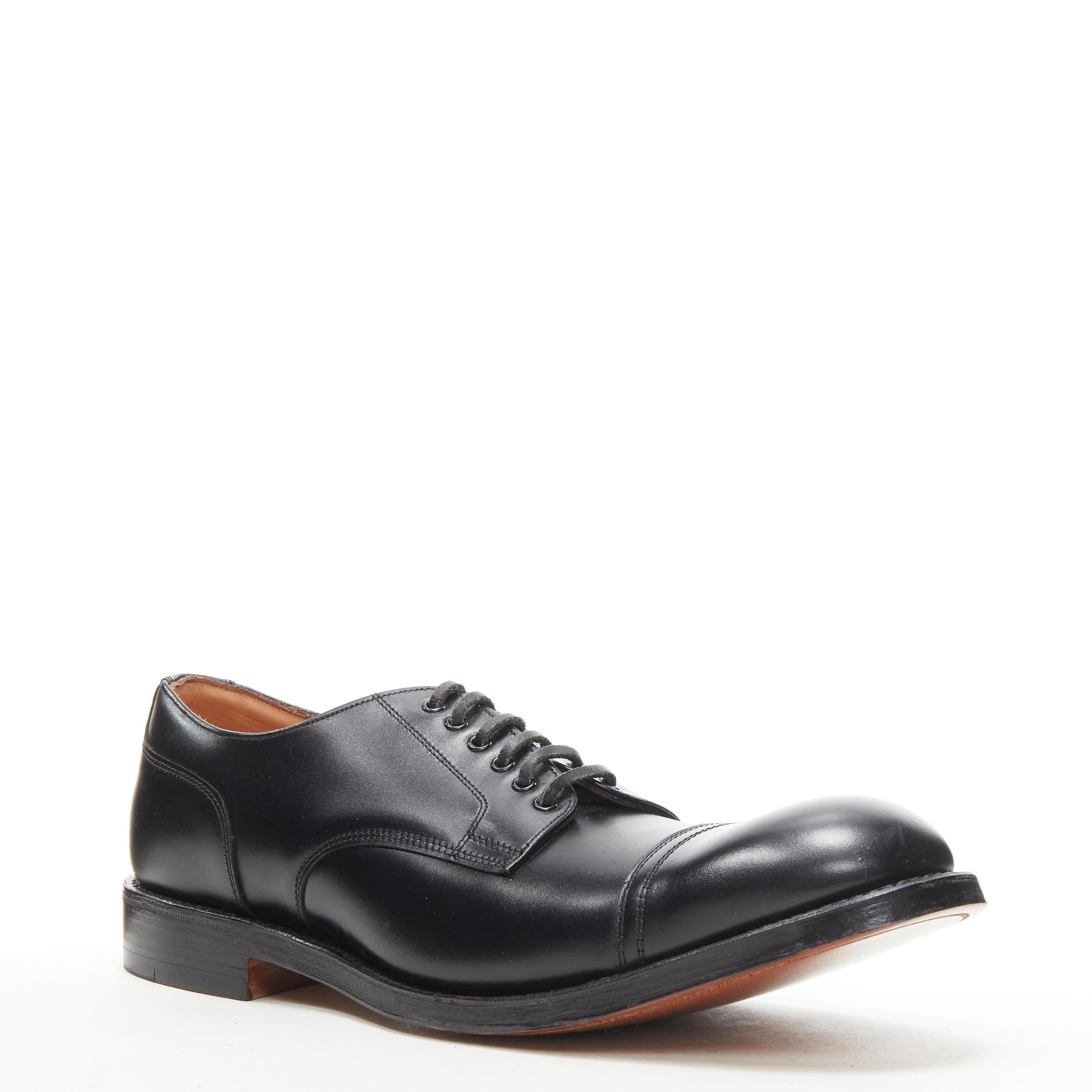 new PAUL HARNDEN SHOEMAKERS black calf leather Welted Derby shoe UK7 EU41 
Reference: TGAS/C00630 
Brand: Paul Harnden 
Model: Welted Derby Shoe 
Material: Leather 
Color: Black 
Pattern: Solid 
Closure: Lace 
Extra Detail: Welted Derby shoe Black