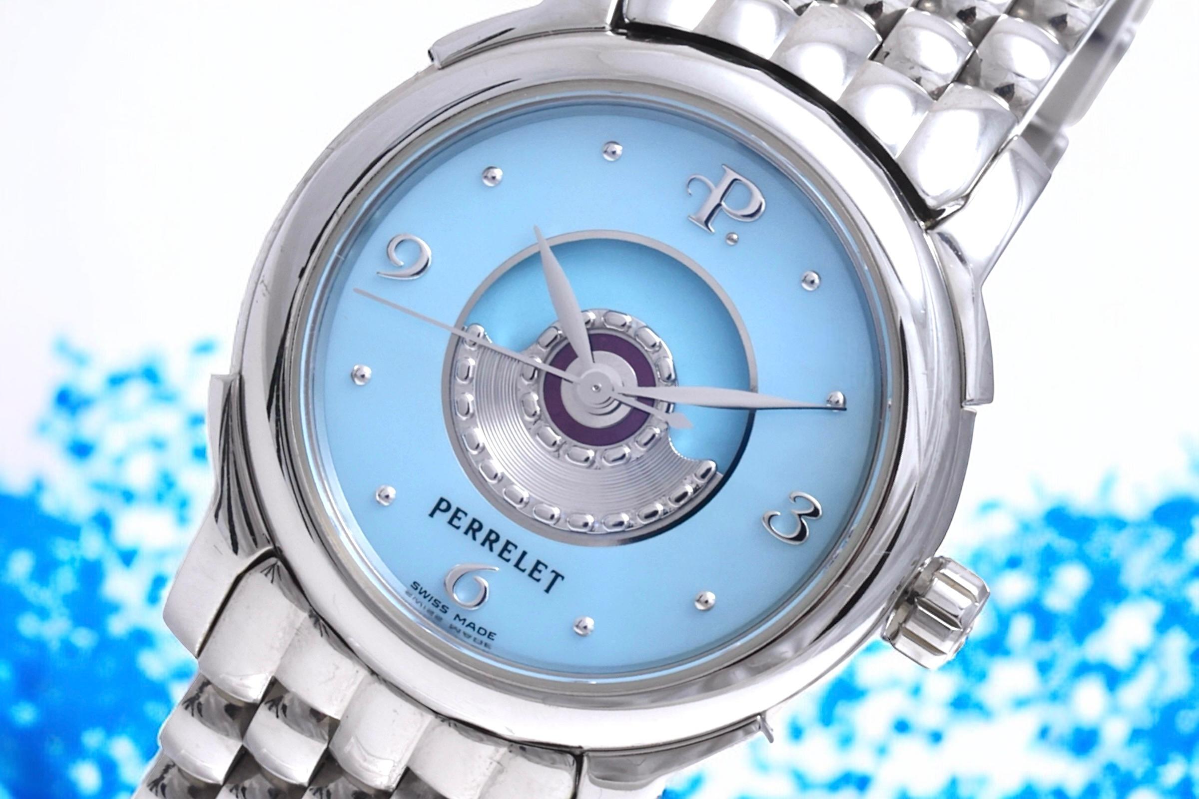 New Perrelet Lady Tempest Wrist Watch MOP Dial Brand New, Box & Warranty Papers For Sale 9
