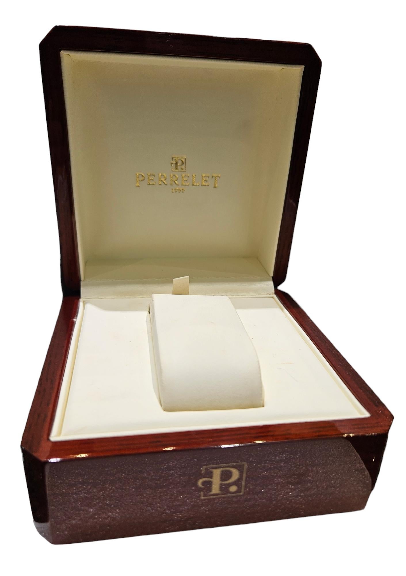 New Perrelet Lady Tempest Wrist Watch MOP Dial Brand New, Box & Warranty Papers For Sale 11