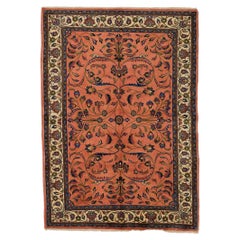 Nouveau tapis persan à motif Sarouk
