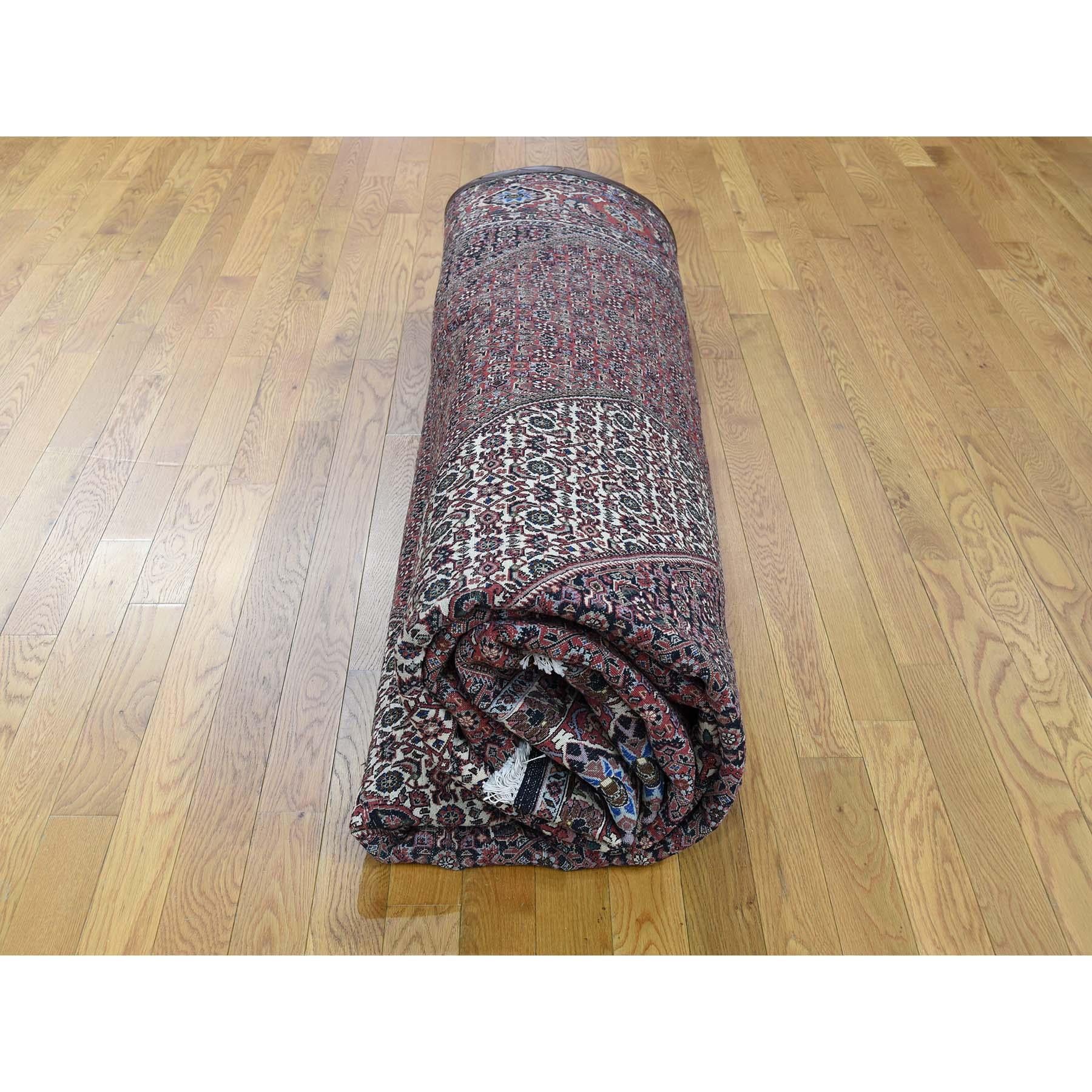 Persian Bijar 300 Kpsi 100 Percent Wool Hand Knotted Oriental Rug 4