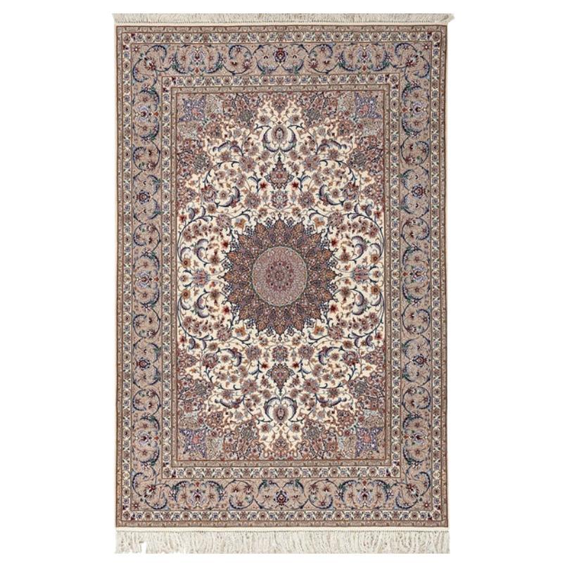 Tappeto New Persian Isfahan in kork e seta - Dimensioni: 6'6 X 9'9