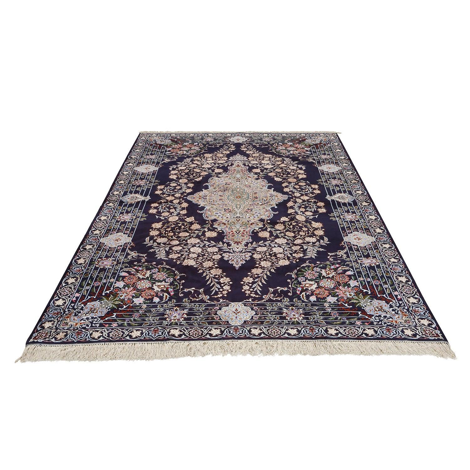 Persiano Tappeto New Persian Isfahan in kork e seta - Dimensioni: 6'9 X 10'2 in vendita
