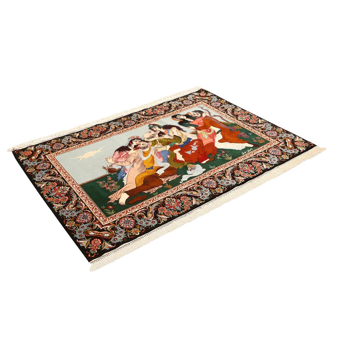 Isfahan rugs are renowned for their exceptional quality, intricate designs, and rich cultural heritage. Handwoven in the historic city of Isfahan, these rugs feature a blend of luxurious wool and silk, creating a stunning contrast of texture and
