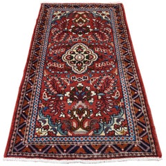Vintage Persian Lilahan Pure Wool Hand Knotted Oriental Rug