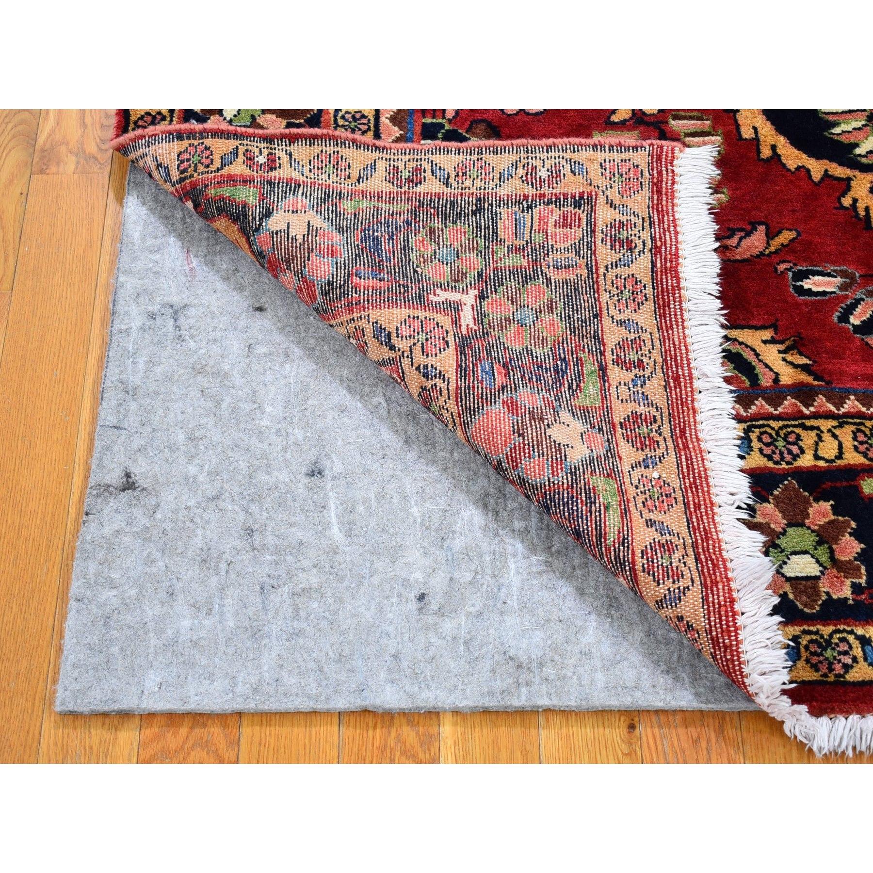 Late 20th Century New Persian Lilihan Rich Colors Pure Wool Hand Knotted Oriental Rug