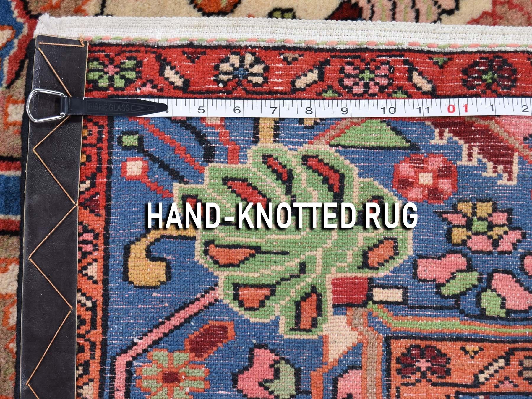 Persian Nahavand Hand Knotted Oriental Rug 5