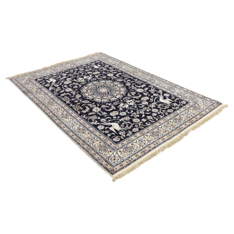 Persiano Tappeto New Persian Nain - Dimensioni: 9'6 X 6'7 in vendita