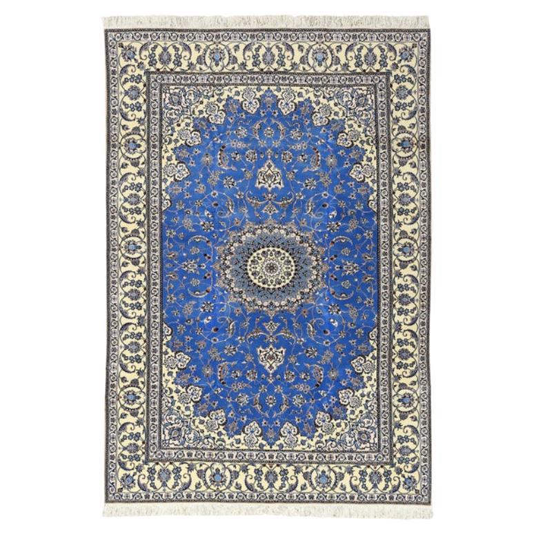 New Persian Nain Rug - Size:6'7 X 10'3