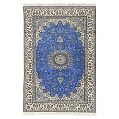 New Persian Nain Rug - Size:6'7 X 10'3