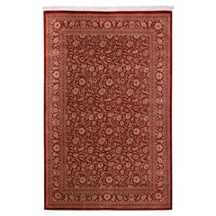 Tapis persan Qom Mohamadi en soie - Taille : 6'8x4'4