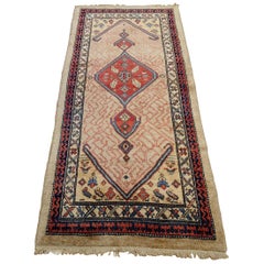 New Persian Serab, Geometric Design, Rust on Camel, Wool, Runner, 2-10x6-2, 2010 New Persian Serab, Geometric Design, Rust on Camel, Wool, Runner, 2-10x6-2, 2010