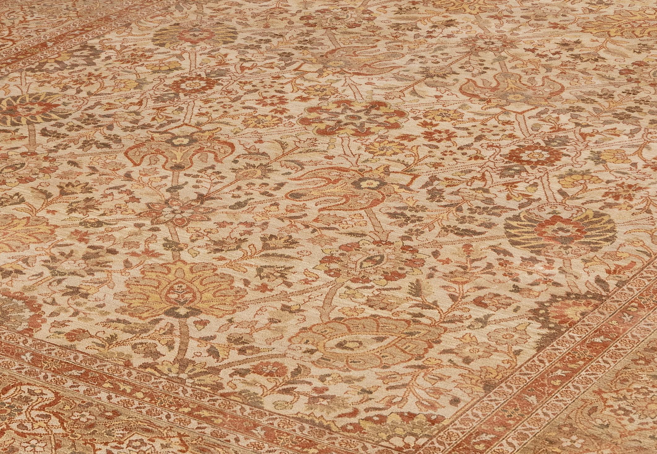 Elevate Your Interiors with a Rare 19th-Century Tabriz Heritage Rug.

Inspired by the collectible Hadji Jalili masterpieces, this exquisite handwoven rug combines the allure of historic craftsmanship with contemporary luxury design. At NASIRI, we