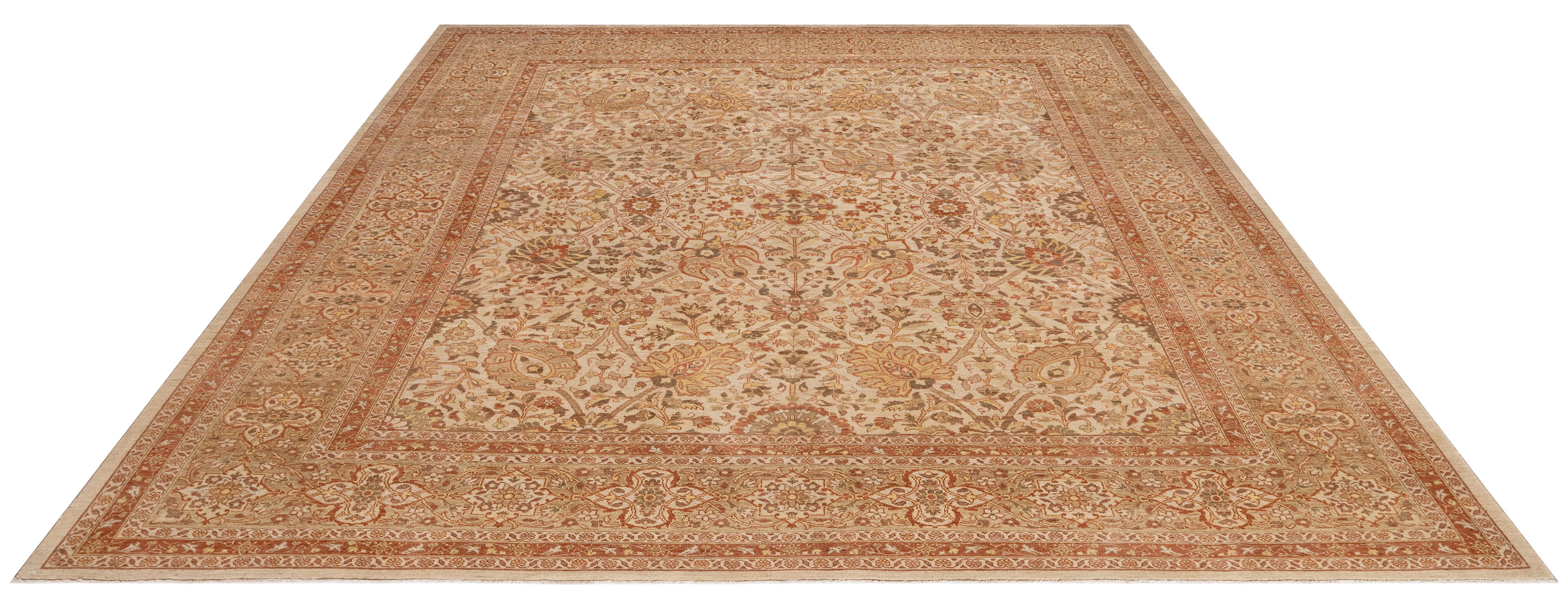 New Persian tabriz hadi jalili Rug In New Condition For Sale In New York, NY