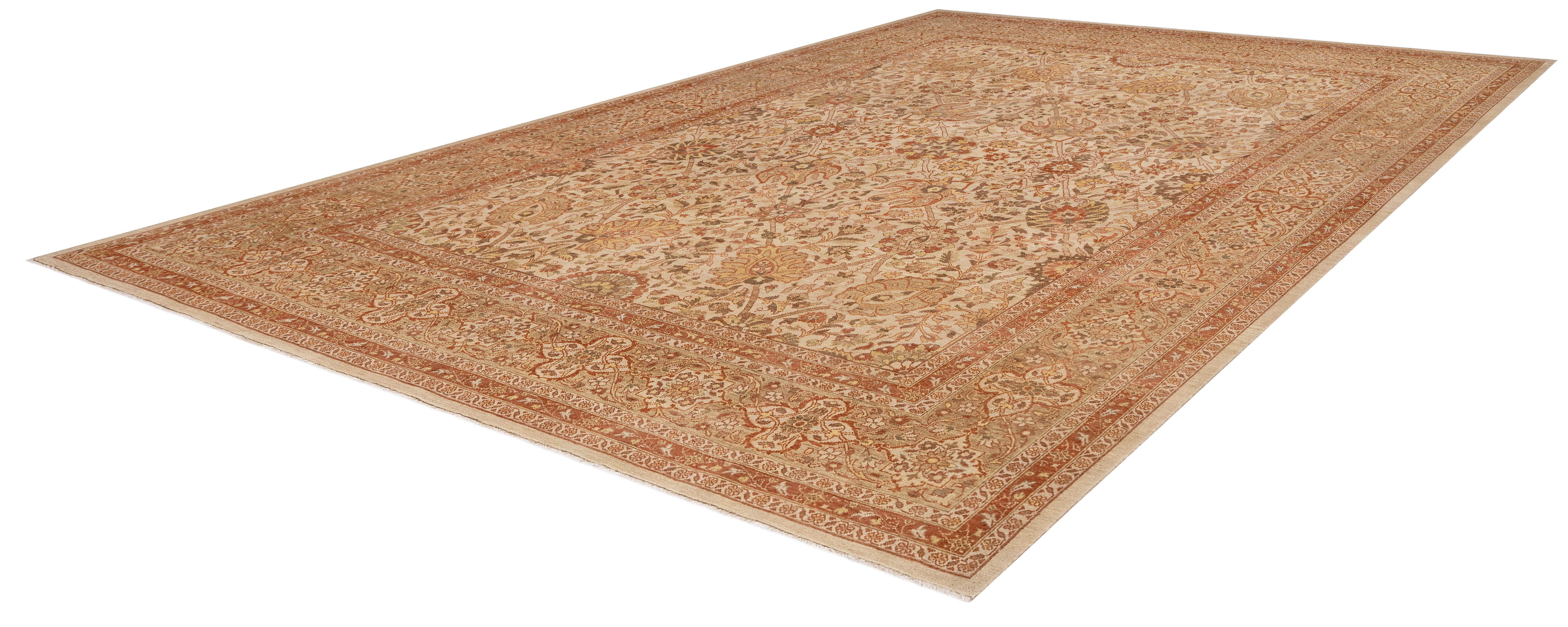 Contemporary New Persian tabriz hadi jalili Rug For Sale