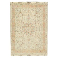 Nueva Alfombra Persa Tabriz de Lana y Seda - Tamaño: 11'8 X 8'3