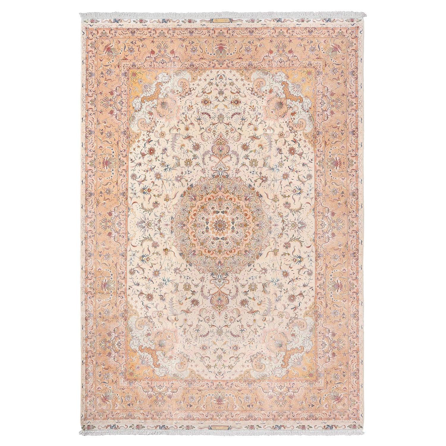 Tappeto New Persian Tabriz in lana e seta - Dimensioni: 16'8 X 11'3