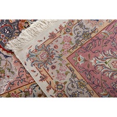 New Persian Tabriz Rug in Wool and Silk - Size:16'8 X 11'8