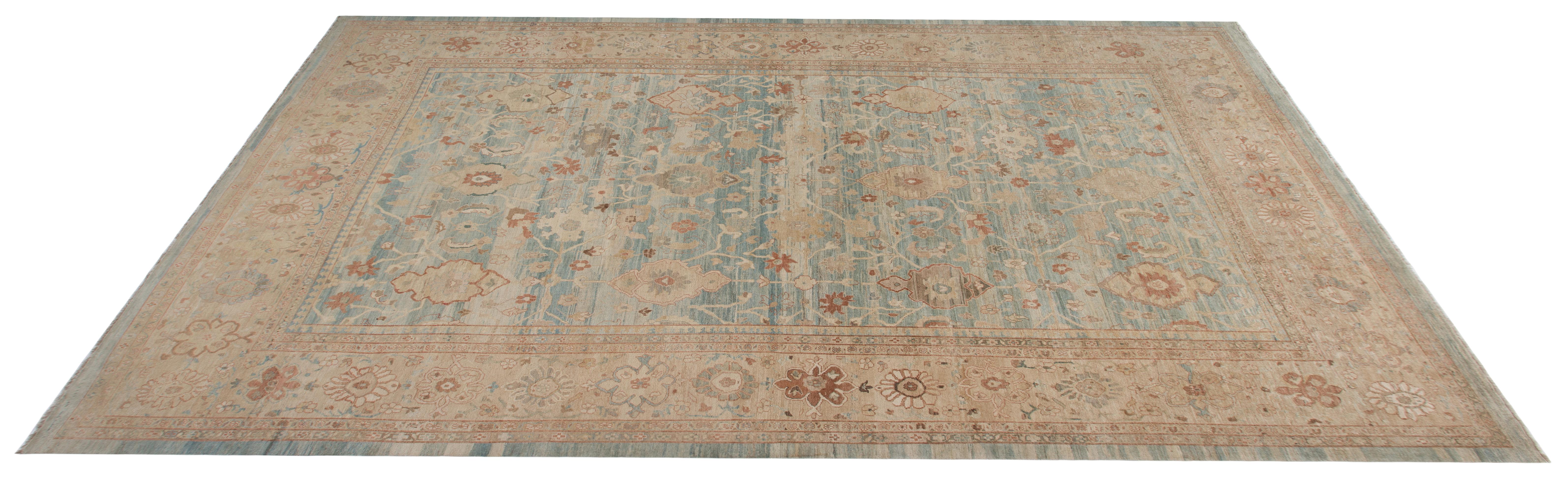 &New Persischer Ziegler Sultanabad Teppich im Angebot 6