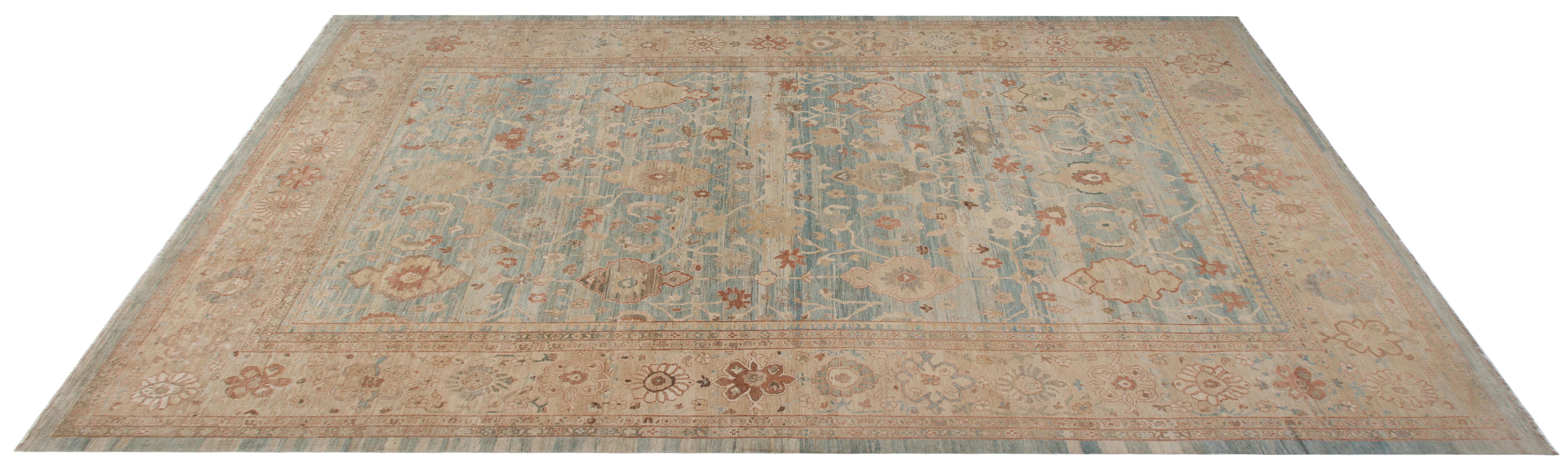 &New Persischer Ziegler Sultanabad Teppich im Angebot 7