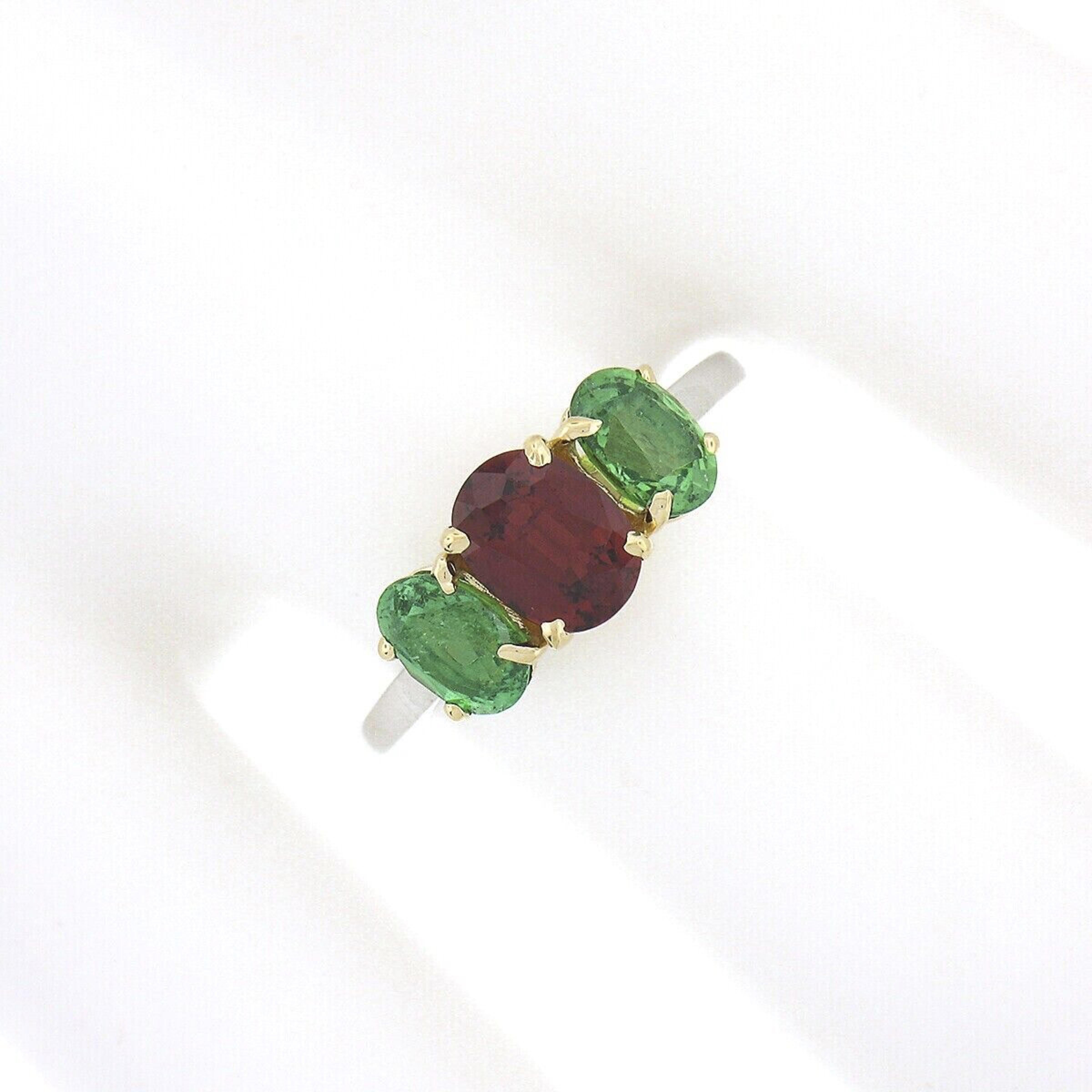 red stone gold ring for ladies