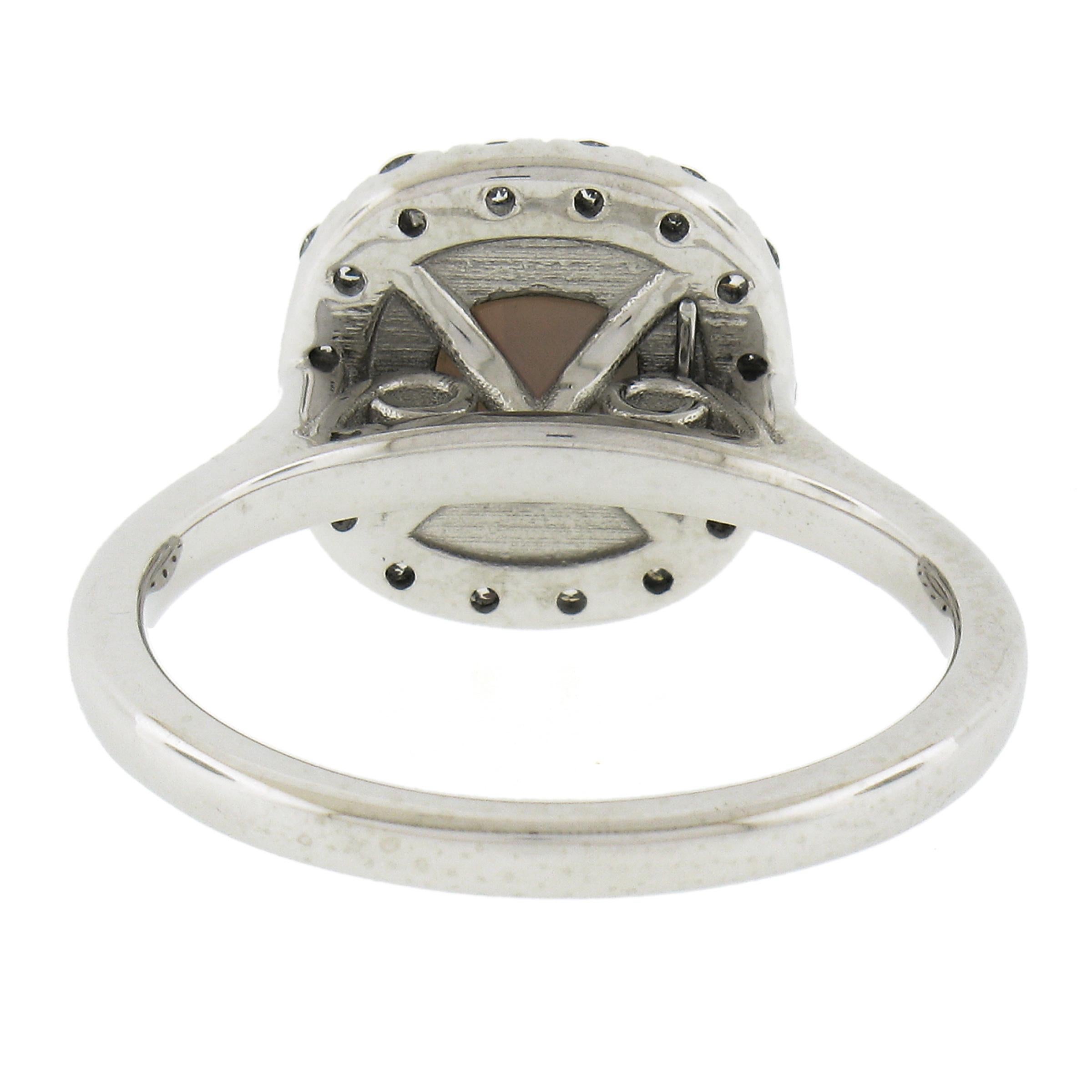 NEW Platinum 2.35ct GIA Graded Ceylon Alexandrite & Diamond Halo Engagement Ring For Sale 3